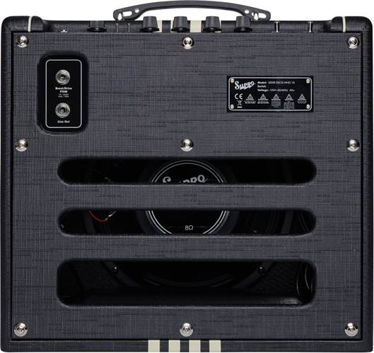 Supro Delta King 10 Black and Cream Supro Delta King 10 Black and Cream