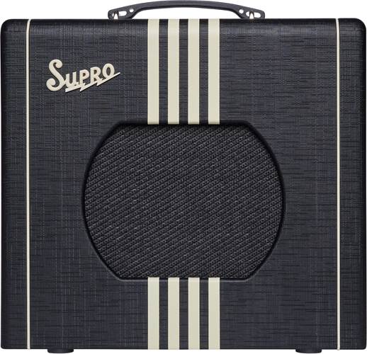 Supro Delta King 10 Black and Cream Supro Delta King 10 Black and Cream
