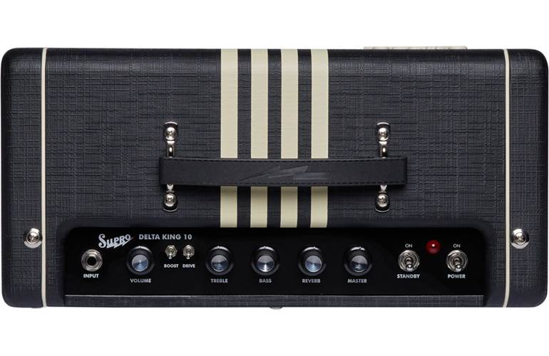 Supro Delta King 10 Black and Cream Supro Delta King 10 Black and Cream