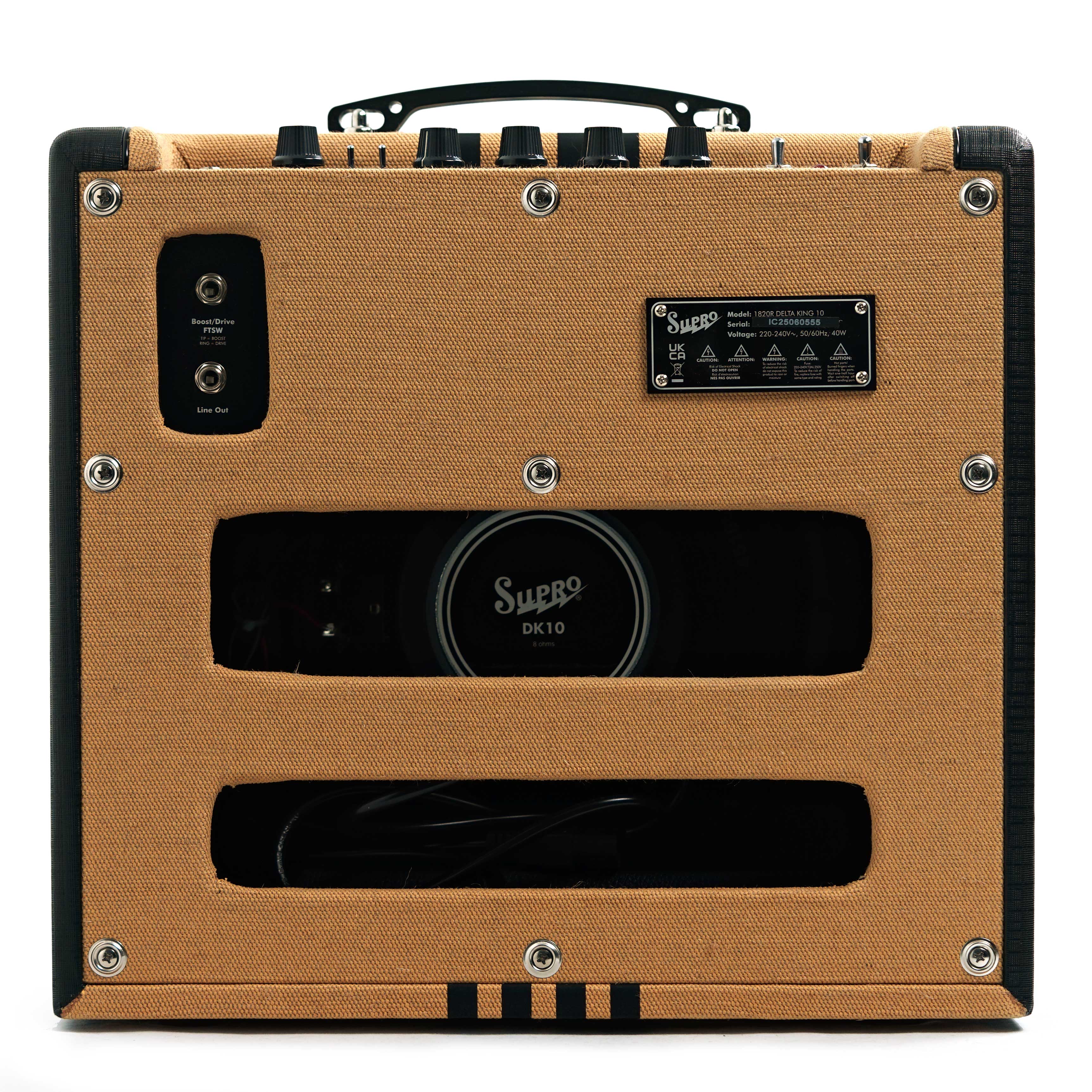 Supro Delta King 10 Tweed & Black 1820RTB (Ex-Demo) #IC25060555