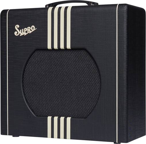 Supro Delta King 12 Black and Cream Supro Delta King 12 Black and Cream