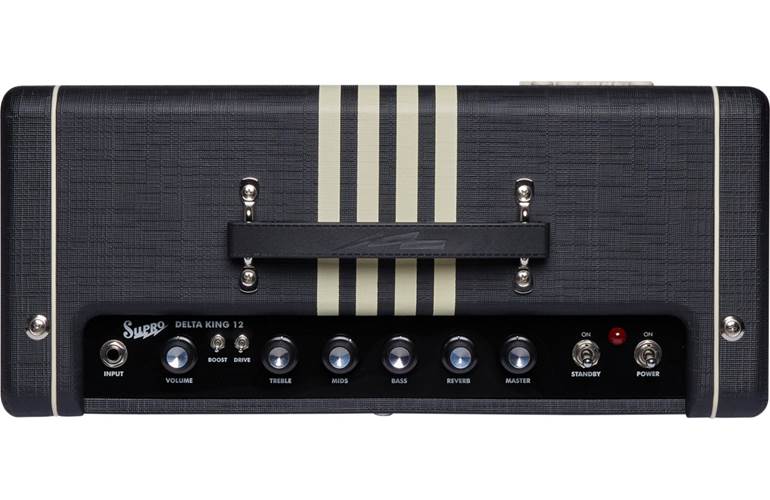 Supro Delta King 12 Black and Cream Supro Delta King 12 Black and Cream