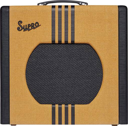 Supro Delta King 12 Tweed and Black Combo Valve Amp
