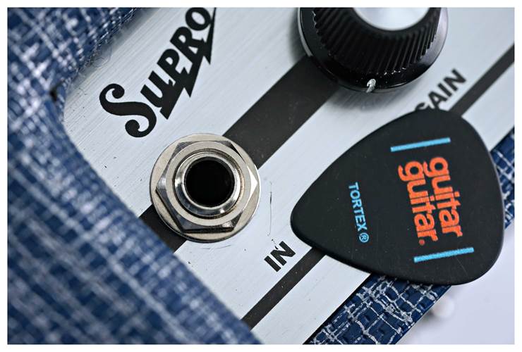 Supro 64 Reverb 5W Combo Blue Rhino 1605RJ Combo Valve Amp (Ex-Demo) #2362 Supro 64 Reverb 5W Combo Blue Rhino 1605RJ Combo Valve Amp (Ex-Demo) #2362