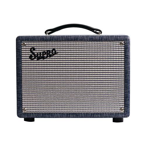 Supro 64 Reverb 5W Combo Blue Rhino 1605RJ (Nearly New) #3343 Supro 64 Reverb 5W Combo Blue Rhino 1605RJ (Nearly New) #3343