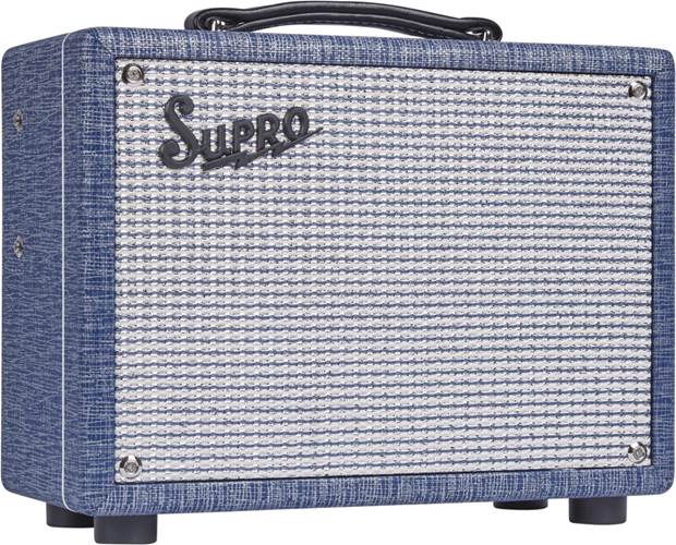 Supro 64 Reverb Blue Rhino 5 Watt Combo Valve Amp Supro 64 Reverb Blue Rhino 5 Watt Combo Valve Amp