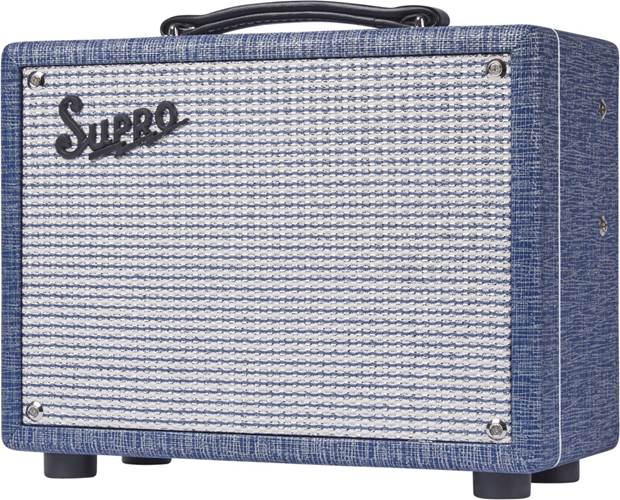 Supro 64 Reverb Blue Rhino 5 Watt Combo Valve Amp Supro 64 Reverb Blue Rhino 5 Watt Combo Valve Amp