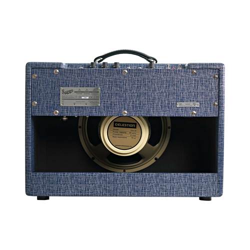 Supro Keeley Custom 12 25W Combo Blue Rhino 1968RK Combo Valve Amp (Nearly New) #2982 Supro Keeley Custom 12 25W Combo Blue Rhino 1968RK Combo Valve Amp (Nearly New) #2982