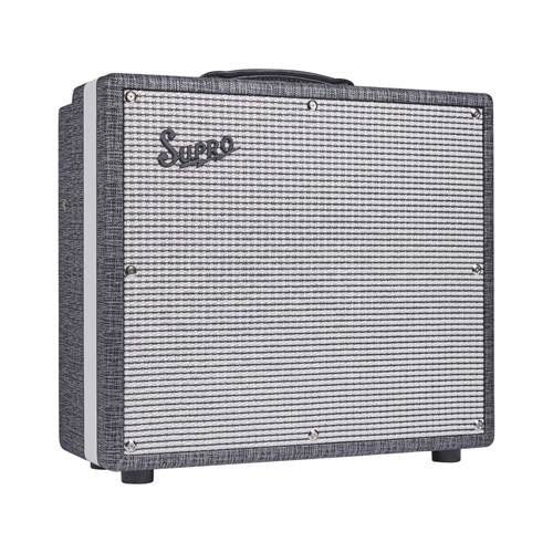 Supro Black Magick Reverb Combo Valve Amp Black Rhino 1696RT Supro Black Magick Reverb Combo Valve Amp Black Rhino 1696RT