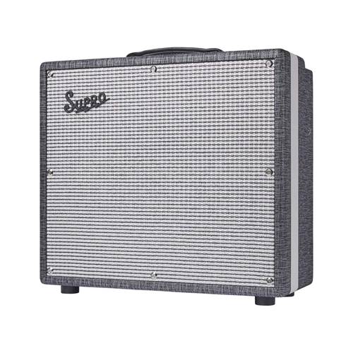 Supro Black Magick Reverb Combo Valve Amp Black Rhino 1696RT Supro Black Magick Reverb Combo Valve Amp Black Rhino 1696RT