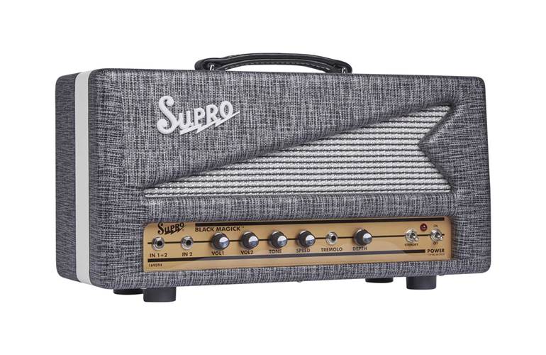 Supro Black Magick Valve Amp Head Black Rhino Supro Black Magick Valve Amp Head Black Rhino