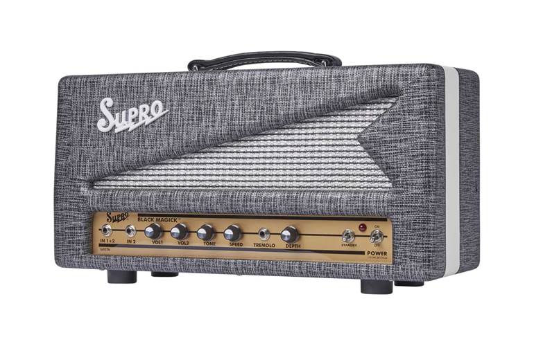 Supro Black Magick Valve Amp Head Black Rhino Supro Black Magick Valve Amp Head Black Rhino