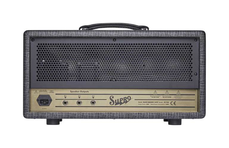 Supro Black Magick Valve Amp Head Black Rhino Supro Black Magick Valve Amp Head Black Rhino