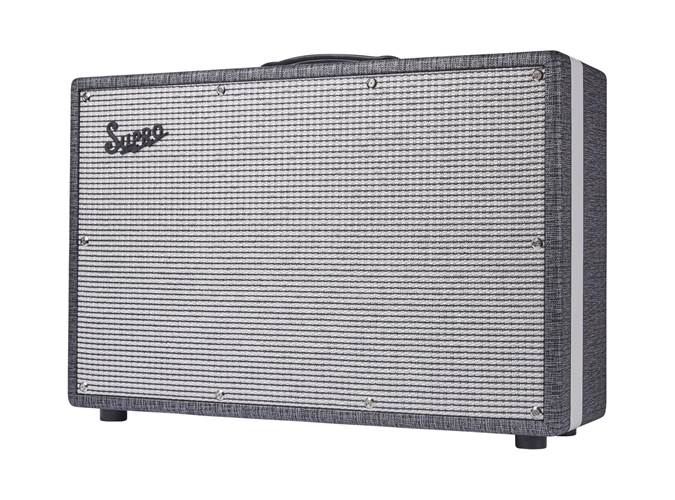 Supro Black Magick 2x12 Guitar Cabinet Black Rhino Supro Black Magick 2x12 Guitar Cabinet Black Rhino