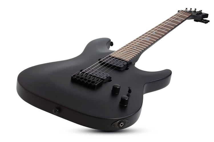 Schecter Damien-6 Satin Black Schecter Damien-6 Satin Black