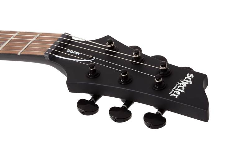 Schecter Damien-6 Satin Black Schecter Damien-6 Satin Black