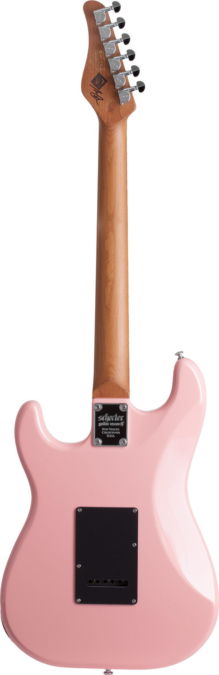 Schecter Nick Johnston Traditional HSS Atomic Coral