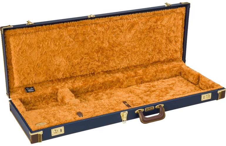 Fender Classic Series Wood Case Stratocaster/Telecaster Navy Blue Fender Classic Series Wood Case Stratocaster/Telecaster Navy Blue