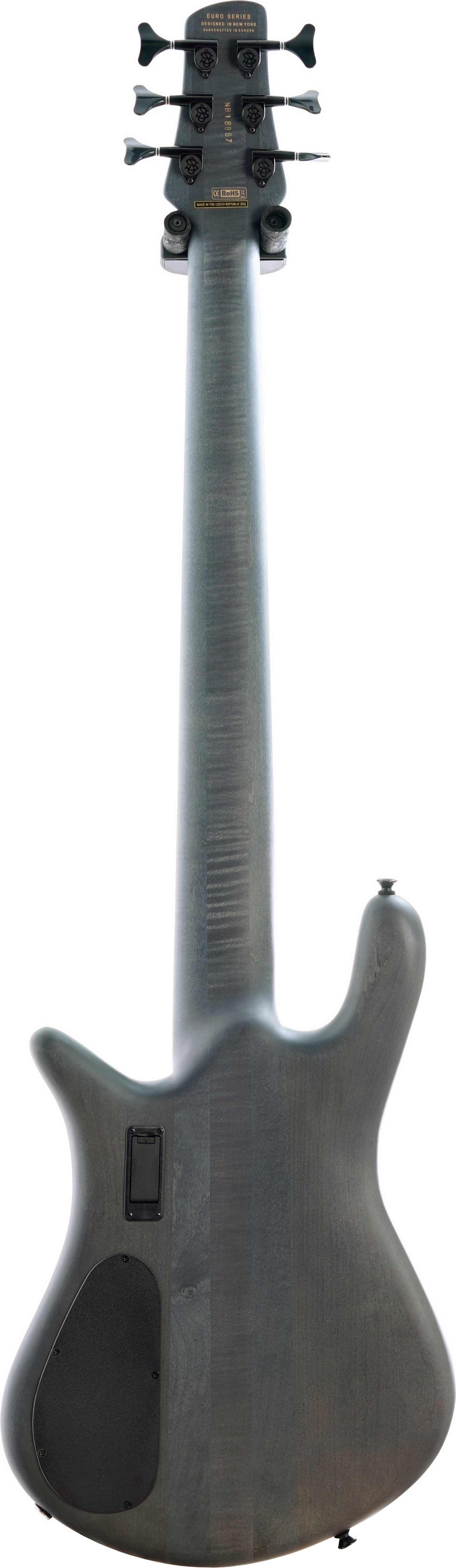 Spector Euro 6LX Black Stain Matte