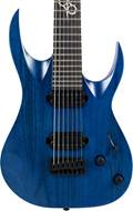 Solar Guitars A2.7TBL Trans Blue Matte