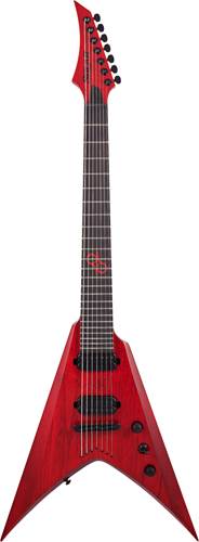 Solar Guitars V2.7TBR Trans Blood Red Matte