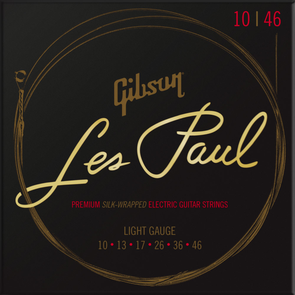 Gibson Les Paul Premium Electric Guitar Strings Light 10 46