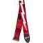 Gibson The Lightning Bolt Seatbelt Red Strap  Front View