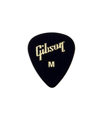 Gibson Standard Pick 72 Pack Black Medium Guitar Picks