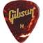 Gibson Tortoise Picks 12 Pack Heavy Guitar Picks Front View