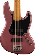 Squier FSR Contemporary Active Jazz Bass V Burgundy Satin