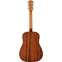 Fender Limited Edition FA-15 3/4 Steel String Red Back View