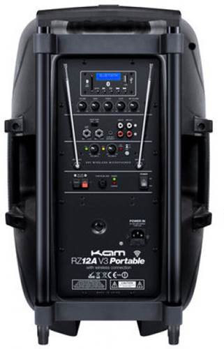KAM RZ12AP Portable 12 Inch Speaker 800w  KAM RZ12AP Portable 12 Inch Speaker 800w