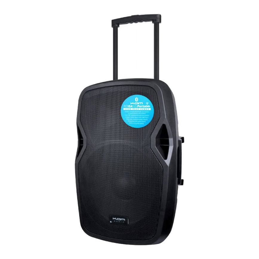 KAM RZ15AP Portable 15 Inch Active Speaker 1000w (Single) (Ex-Demo)