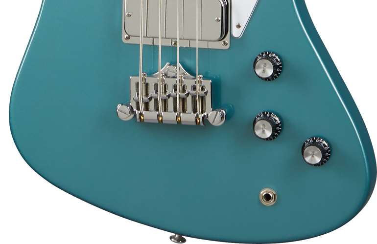 Gibson Non-Reverse Thunderbird Faded Pelham Blue Gibson Non-Reverse Thunderbird Faded Pelham Blue