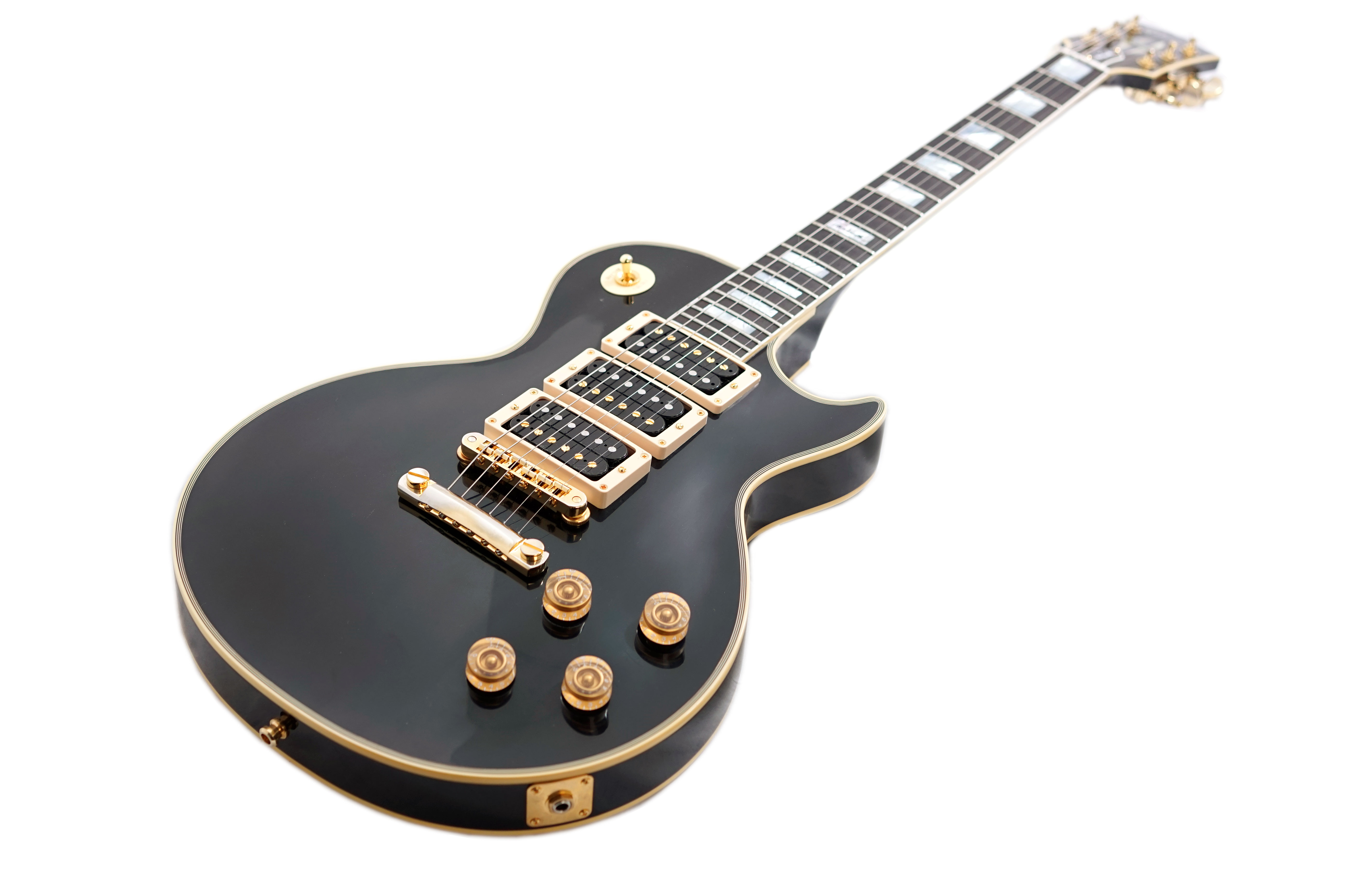 Gibson Custom Shop Peter Frampton Phenix Inspired Les Paul Custom VOS Ebony