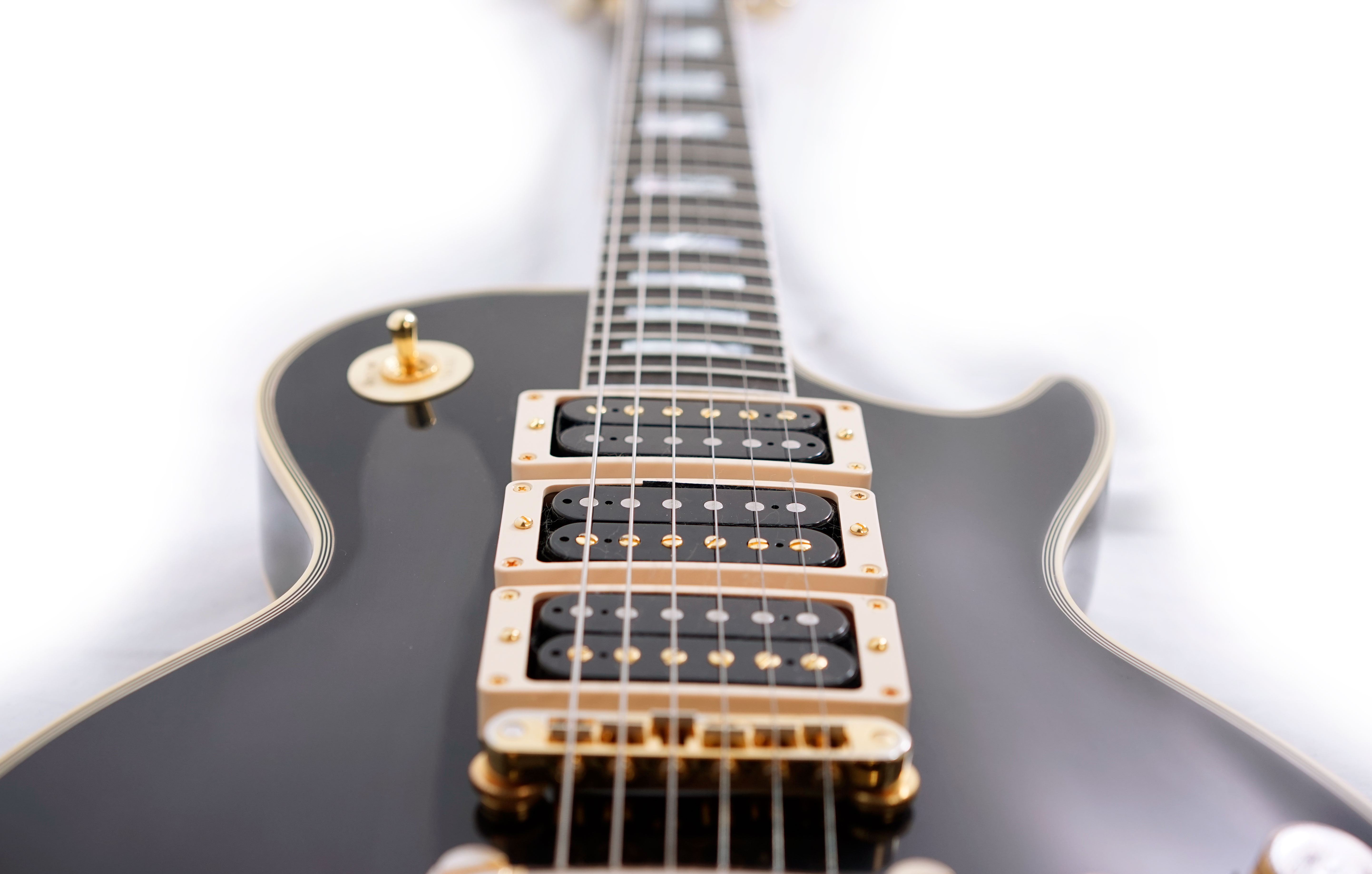 Gibson Custom Shop Peter Frampton Phenix Inspired Les Paul Custom VOS Ebony