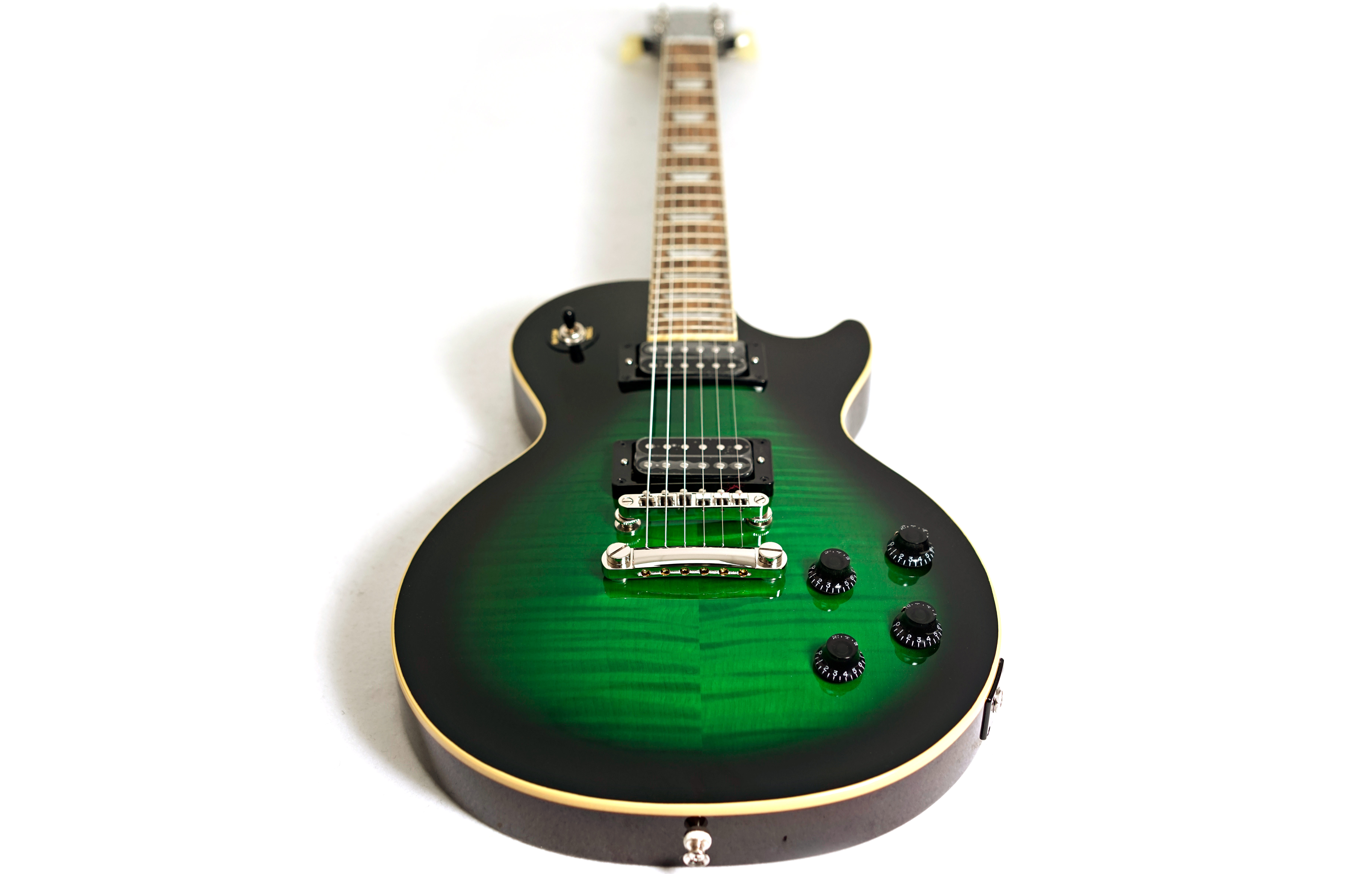 epiphone slash les paul green