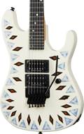 Kramer NightSwan Vintage White with Aztec Marble Graphic