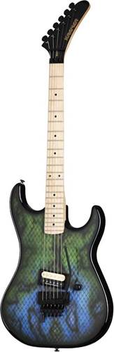 Kramer Baretta Snakeskin Green Blue Fade