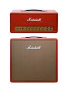 Marshall Design Store SV20H Studio Vintage 1959SLP Valve Amp Head Red Elephant Grain and 1x12 Cabinet
