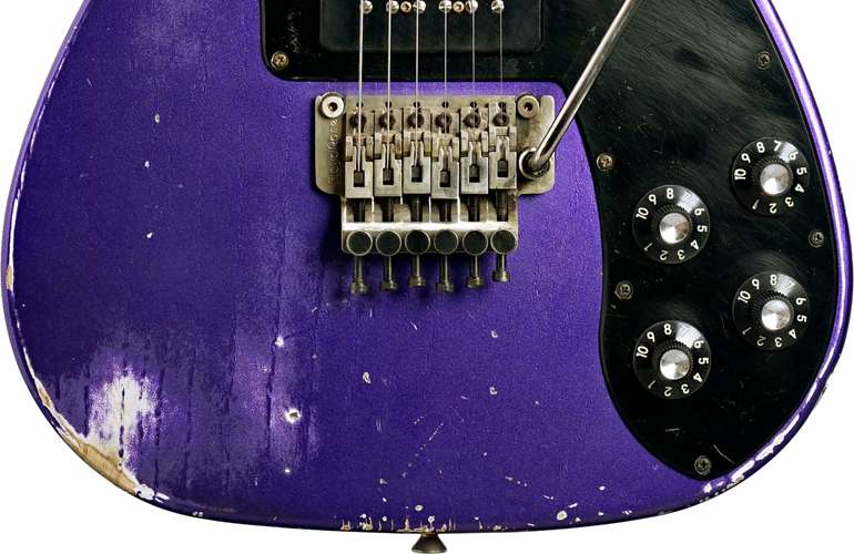 Friedman Vintage T P90 Metallic Purple Floyd Maple Fingerboard Friedman Vintage T P90 Metallic Purple Floyd Maple Fingerboard