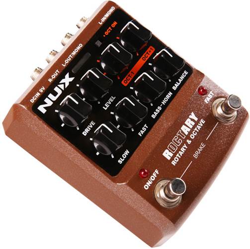 NUX Roctary Effects Rotary Speaker and Octave Pedal NUX Roctary Effects Rotary Speaker and Octave Pedal