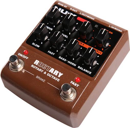NUX Roctary Effects Rotary Speaker and Octave Pedal NUX Roctary Effects Rotary Speaker and Octave Pedal