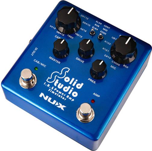 NUX Solid Studio Power Amp Simulator and IR Pedal NUX Solid Studio Power Amp Simulator and IR Pedal