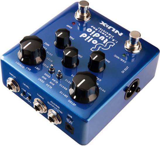 NUX Solid Studio Power Amp Simulator and IR Pedal NUX Solid Studio Power Amp Simulator and IR Pedal