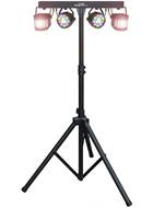 Kam Derby Effects Bar inc 4 Lights & Stand