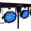 Kam LED PartyBar V2 inc lights, stand, carry bag & controller Front View