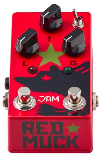 JAM Pedals Red Muck Mk 2 Fuzz / Distortion JAM Pedals Red Muck Mk 2 Fuzz / Distortion