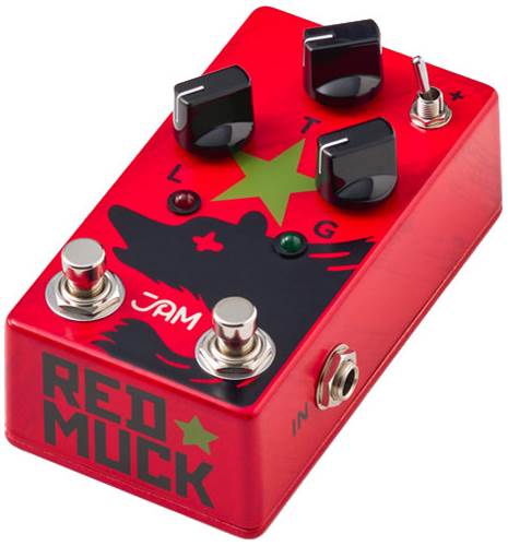 JAM Pedals Red Muck Mk 2 Fuzz / Distortion JAM Pedals Red Muck Mk 2 Fuzz / Distortion
