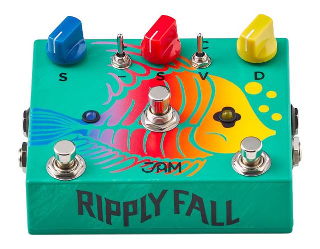 JAM Pedals Ripply Fall Chorus Vibrato and Phaser JAM Pedals Ripply Fall Chorus Vibrato and Phaser